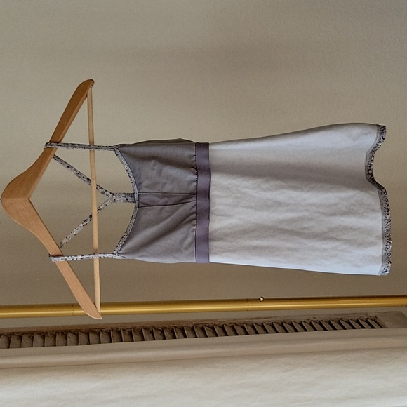 Lululemon Athletica Yoga Power Y Tank Silver Gray Size 4 - Picture 7 of 10